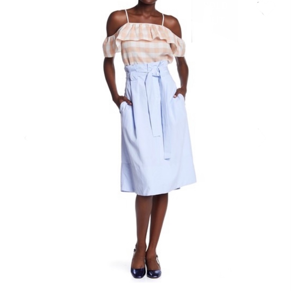 Club Monaco Dily’s front tie skirt, size 0